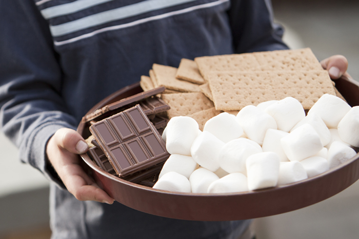 Smores ingredients